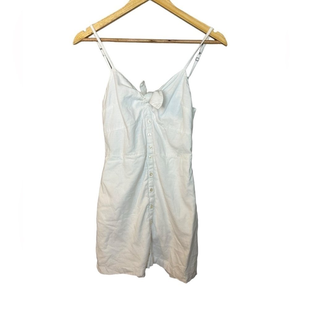 Abercrombie & Fitch Button Tie Front Mini Dress W… - image 2